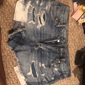American eagle jean shorts!